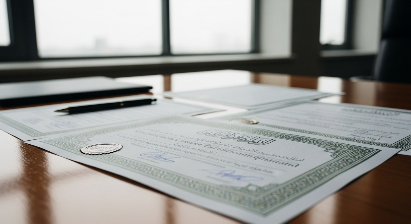 Couple musulman planifiant investissements conformes charia